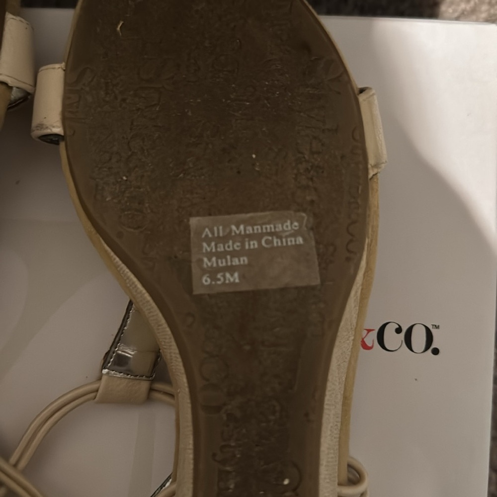 Style & Co. Cream Wedges - Picture 6 of 7